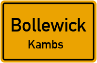 Chausseestraße in BollewickKambs
