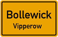 Straßen in Bollewick Vipperow