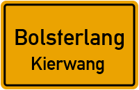 Ortsstraße in BolsterlangKierwang