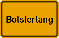 Flurstraße in Bolsterlang