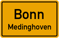 Straßenverzeichnis Bonn Medinghoven