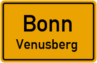 Sigmund-Freud-Straße in BonnVenusberg