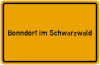 Wo liegt Bonndorf im Schwarzwald?