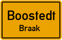 Straßen in Boostedt Braak