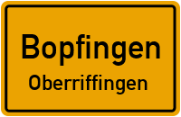 Weiherstraße in BopfingenOberriffingen