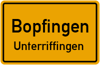 Hohenloher Straße in BopfingenUnterriffingen