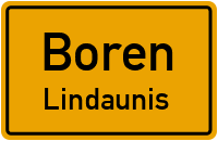 Kleine Straße in BorenLindaunis
