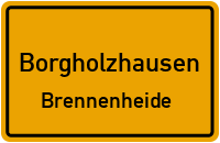 Barnhauser Weg in BorgholzhausenBrennenheide