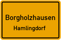 Straßen in Borgholzhausen Hamlingdorf