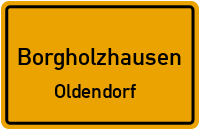 Versmolder Straße in BorgholzhausenOldendorf