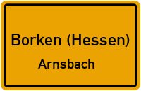 Straßenverzeichnis Borken (Hessen) Arnsbach