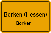 Straßenverzeichnis Borken (Hessen) Borken