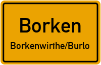 Veilchengasse in 46325 Borken (Borkenwirthe/Burlo)
