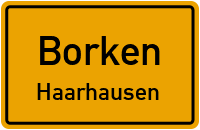 Haarhäuser Straße in BorkenHaarhausen