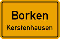 Nordstraße in BorkenKerstenhausen