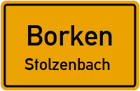 Querweg in BorkenStolzenbach