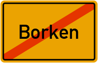 Route von Borken nach Dillenburg