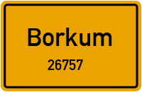 26757 Borkum