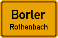 Kapellenweg in BorlerRothenbach
