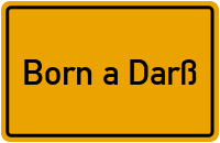 City Sign Born a Darß