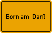 Seestraße in Born am Darß