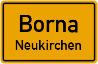 Wyhraer Straße in BornaNeukirchen
