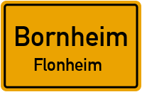 Bahnhofstraße in BornheimFlonheim