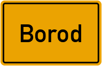 Ringstraße in Borod