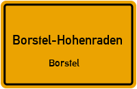 Am Dolmen in Borstel-HohenradenBorstel