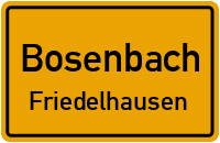 Hinzelbergstraße in BosenbachFriedelhausen
