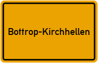 Ortsschild Bottrop-Kirchhellen
