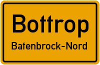 Batenbrockstraße in BottropBatenbrock-Nord