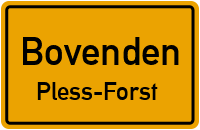 Bohlweg in BovendenPless-Forst