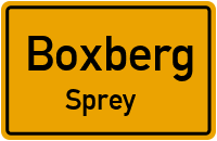 Dorfstraße in BoxbergSprey