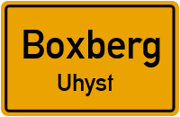 Hauptstraße in BoxbergUhyst