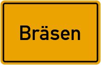 Ortsschild von Gemeinde Bräsen in Sachsen-Anhalt