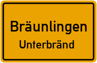 Kirnbergstraße in BräunlingenUnterbränd