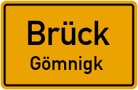 Niemegker Straße in BrückGömnigk