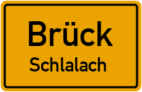 Straße des Friedens in BrückSchlalach