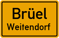 Sternberger Straße in 19412 Brüel (Weitendorf)
