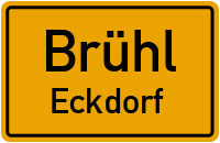 Eckdorfer Mühlenweg in BrühlEckdorf