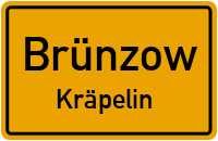 Bahnweg in BrünzowKräpelin