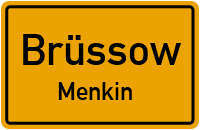 Menkin An Der Chaussee in BrüssowMenkin