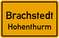 Straßen in Brachstedt Hohenthurm