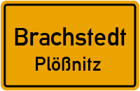 Straßen in Brachstedt Plößnitz