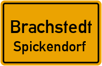 Straßen in Brachstedt Spickendorf