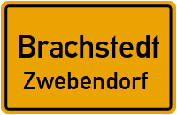Straßen in Brachstedt Zwebendorf