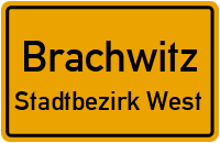 Am Burgwall in BrachwitzStadtbezirk West