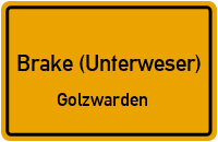 Straßenverzeichnis Brake (Unterweser) Golzwarden