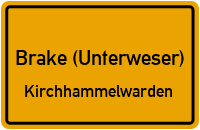 Straßenverzeichnis Brake (Unterweser) Kirchhammelwarden